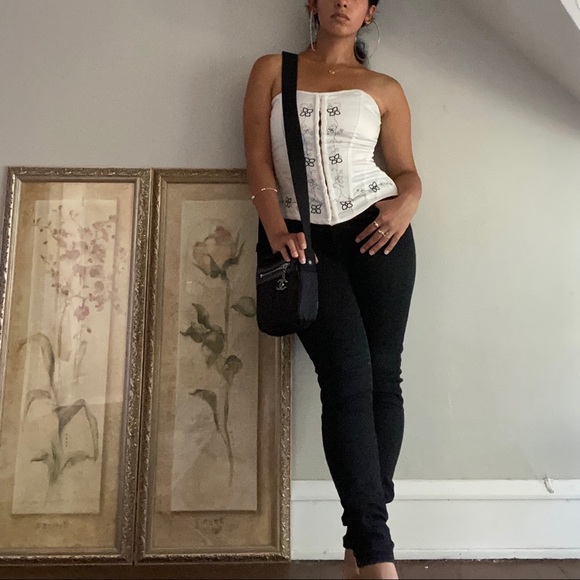 Cotton Works, Vintage Corset Bustier Top - Picture 3 of 16